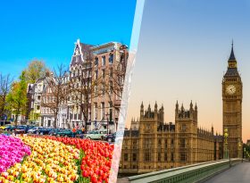 Viaggi Combinati Offerte Estive: Londra ed Amsterdam in aereo, Inghilterra e  Paesi Bassi da 799€