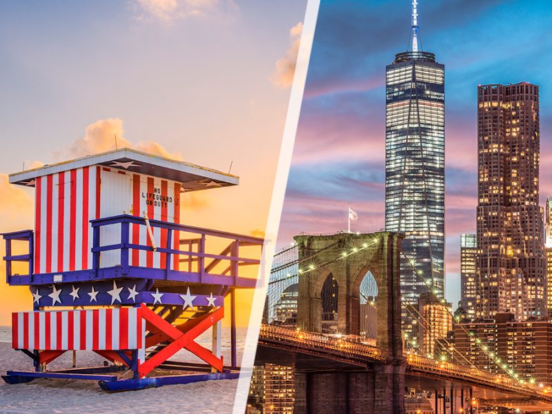 Viaggi Combinati Offerte Estive: Miami e New York, Stati Uniti da 1372€