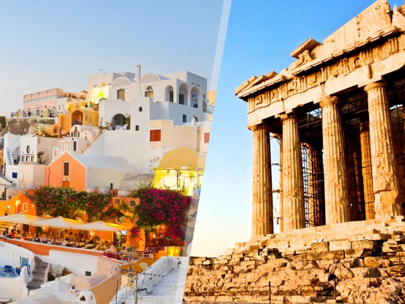 Grandi Viaggi Offerte: Atene e Santorini in aereo, Grecia da 499€