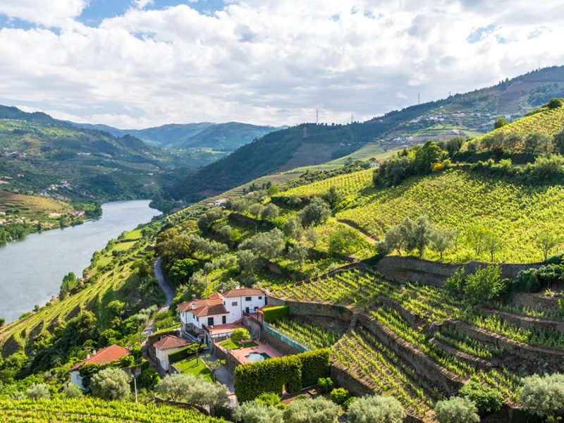 Percorso attraverso la Regione di Minho e la Valle del Douro, Portogallo